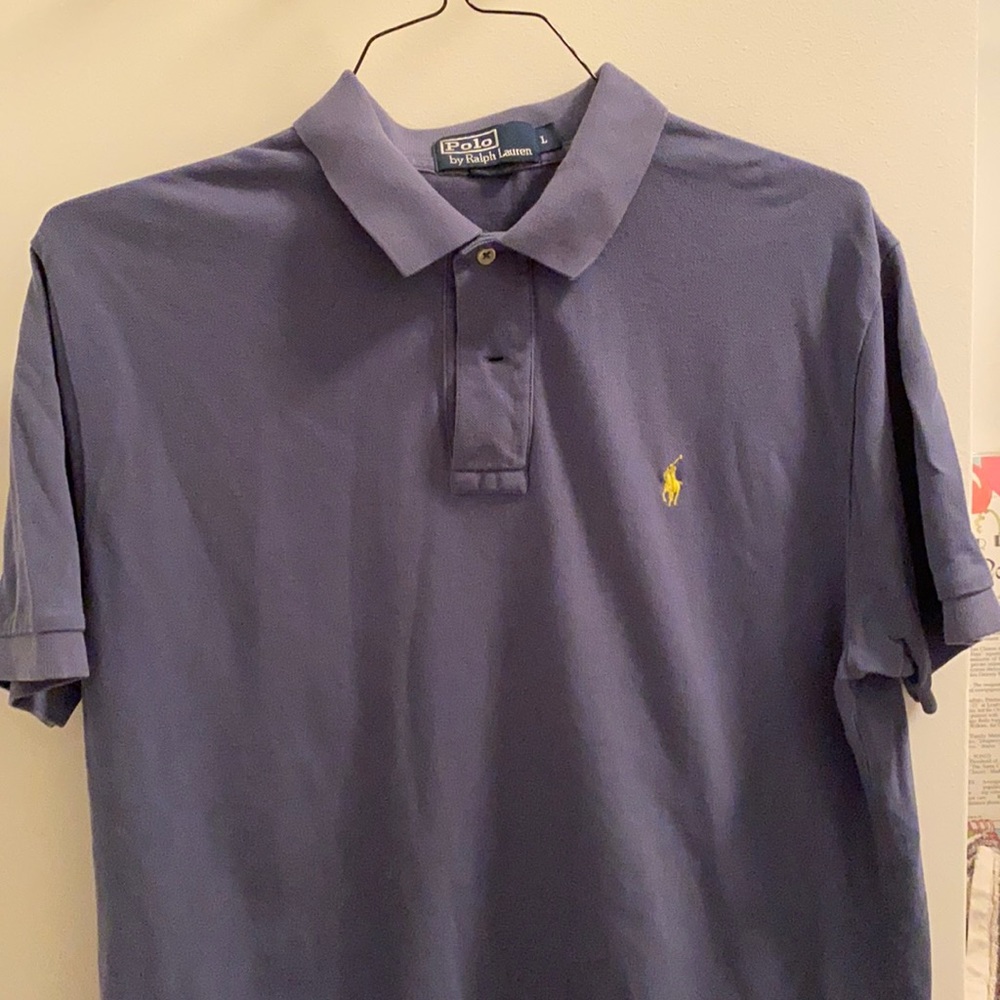 Men’s polo shirt sleeved shirt